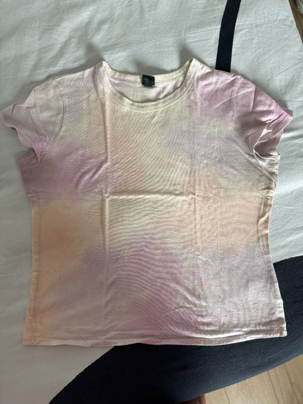 EUC Wild Fable Pastel Tie Dye T-Shirt Soft Short Sleeve Tee Sz M